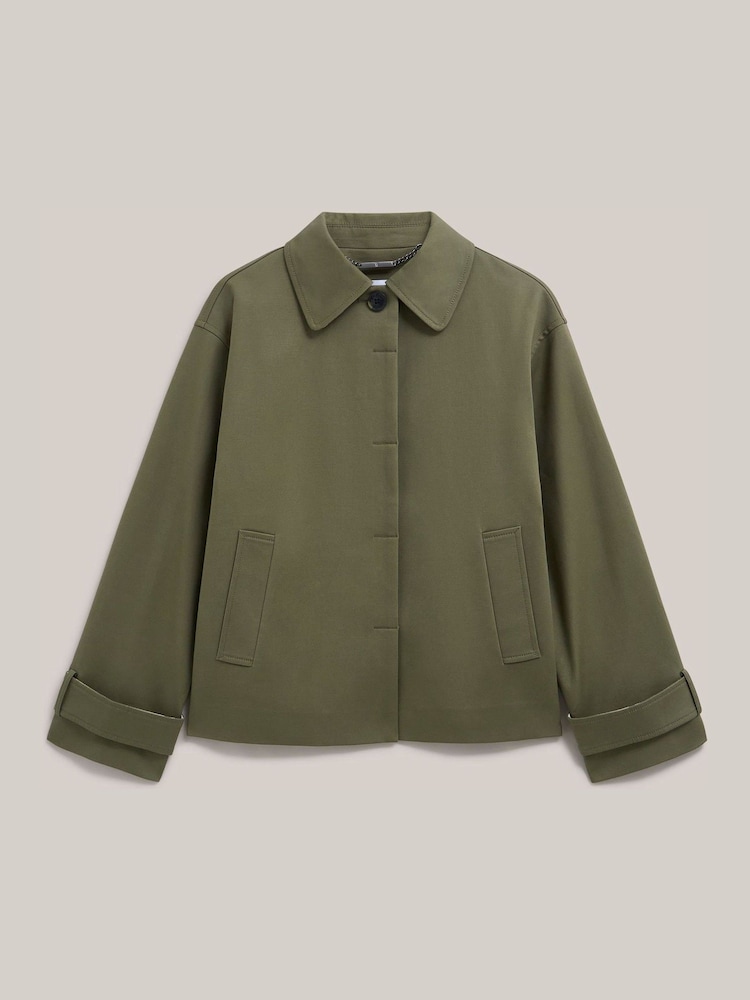 Hobbs Green Frida Trench Coat - Image 4 of 4 Hobbs Green Frida Trench Coat - Image 4 of 4