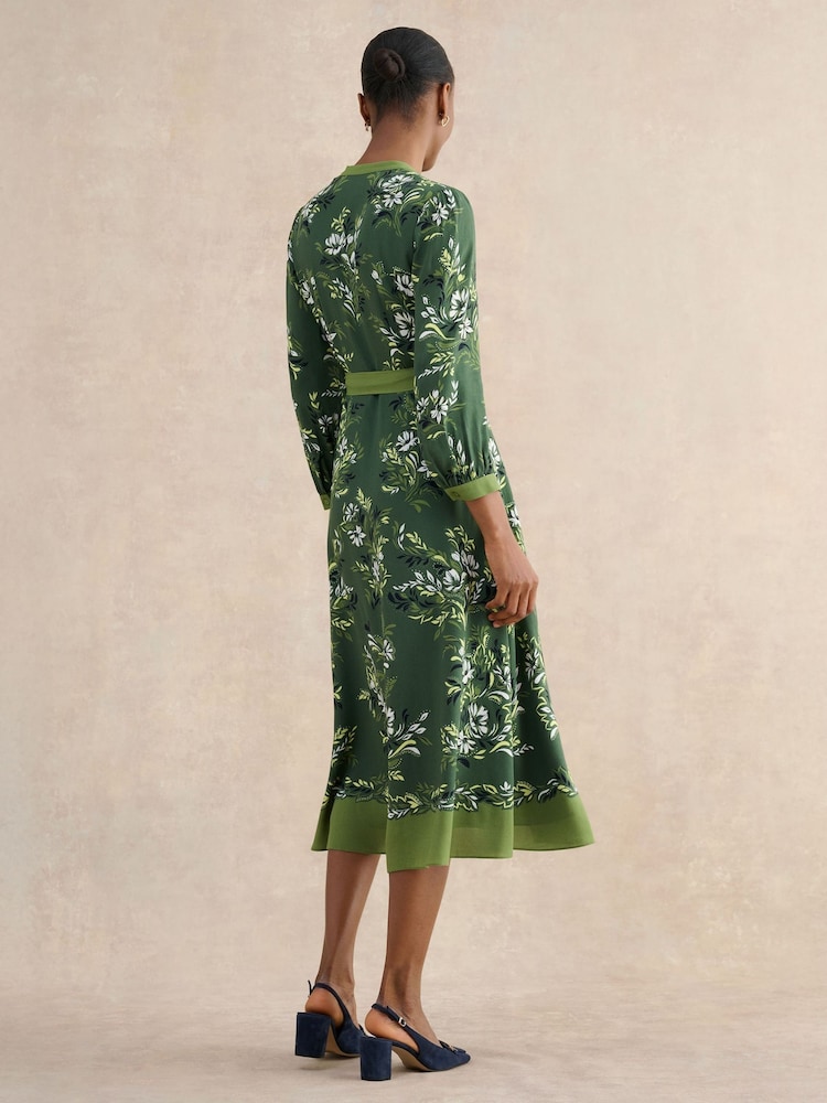 Hobbs Green Apolline Dress - Image 2 of 4
