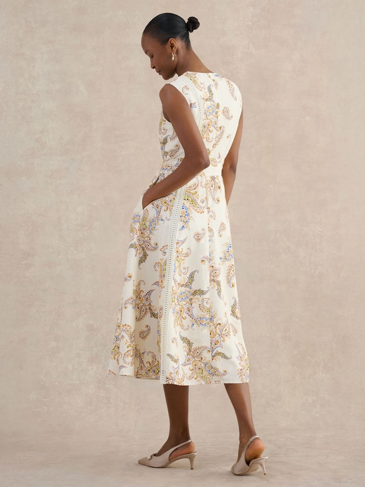 Hobbs Cream Uma Dress - Image 2 of 4