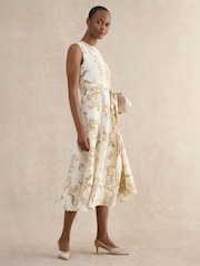 Hobbs Cream Uma Dress - Image 5 of 6