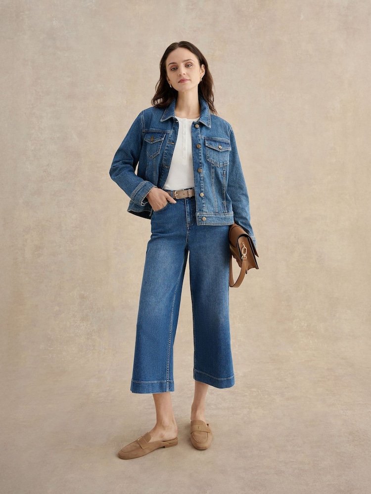 Hobbs Blue Vivienne Jacket - Image 2 of 5 Hobbs Blue Vivienne Jacket - Image 2 of 5