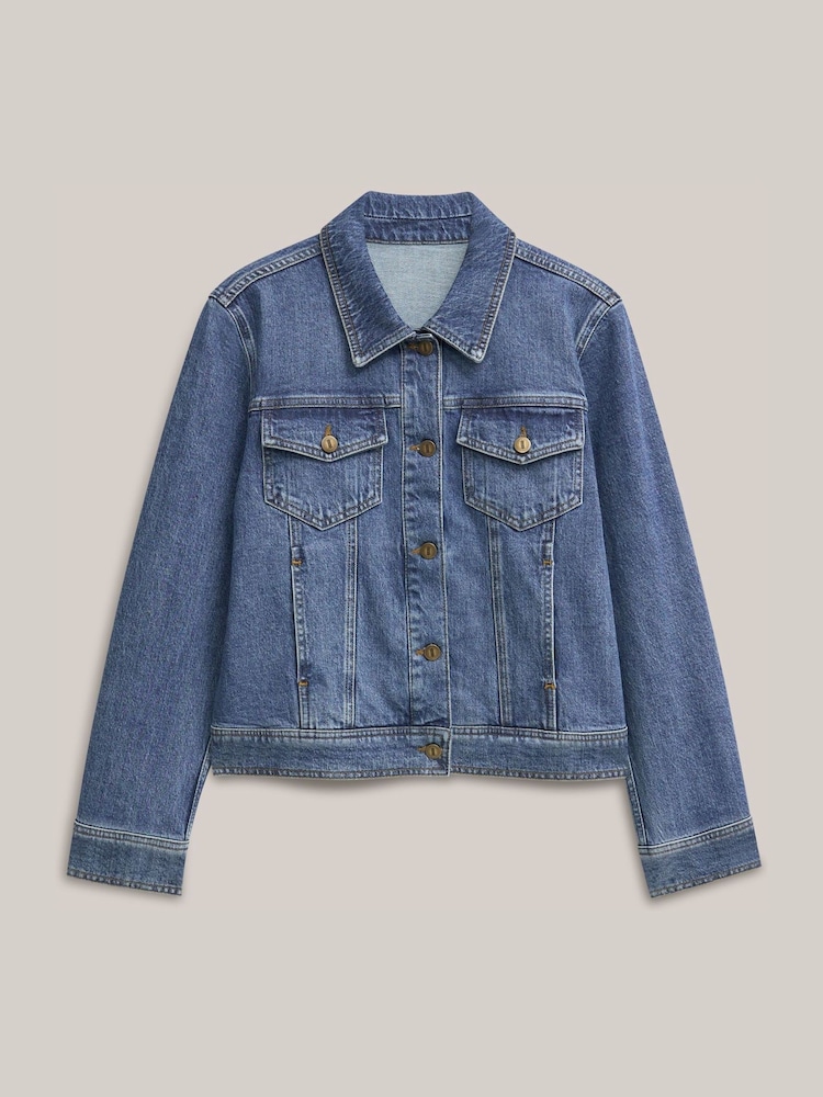 Hobbs Blue Vivienne Jacket - Image 5 of 5 Hobbs Blue Vivienne Jacket - Image 5 of 5