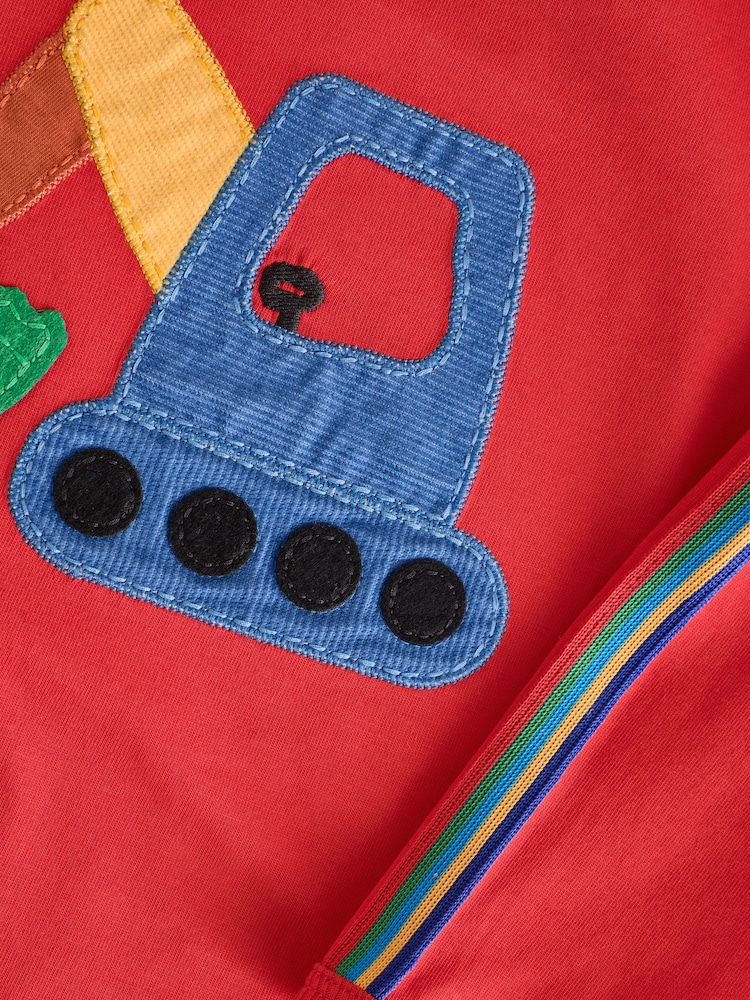 Blue/Orange All Over Transport Snuggle Pyjamas 3 Pack (9mths-10yrs) - Image 7 of 7