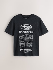Black Subaru - T-krekls ar brīvu piegriezumu - Attēls 1 no 3