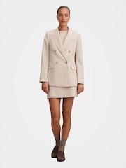 Forever New Natural Lottie Double Breasted Blazer - Image 5 of 5