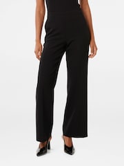 Forever New Black Marissa Wide Leg Trousers - Image 1 of 4