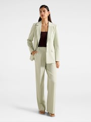 Forever New Green Veda Nipped Waist Blazer - Image 5 of 5