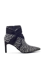 Moda in Pelle Quinia Twisted Detail Pointed Shoe Boots - תמונה 1 מתוך 4