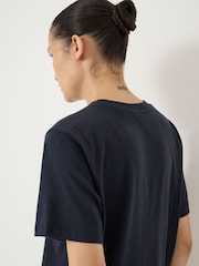 Hush Midnight Rosie Regular Fit Cotton T-Shirt - Image 4 of 5