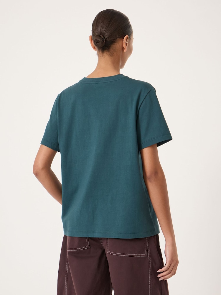 Hush Blue Just Wandering Graphic Cotton T-Shirt - Image 2 of 5