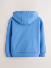 Baker by Ted Baker Mid Blue Overhead Hoodie - Image 9 of 13