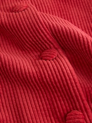 Red Cord Button Through Mini Dress - Image 2 of 3