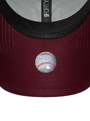 New Era Red Metallic Logo 9Forty New York Yankees Cap - Image 5 of 5