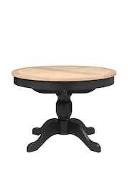 Cotswold Company Charcoal Chester 4 - 6 Seater Extending Dining Table - Image 2 of 6