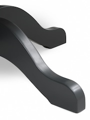 Cotswold Company Charcoal Chester 4 - 6 Seater Extending Dining Table - Image 6 of 6