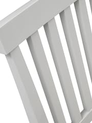 Cotswold Company Dove Grey Chester Wooden Seat Dining Chair - Image 4 of 4