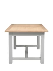 Cotswold Company Dove Grey Chester 4 - 6 Seater Extending Dining Table - Image 5 of 6