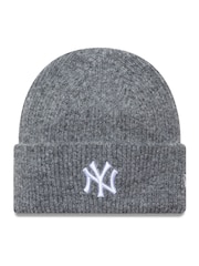 Grau - New Era Ombre Beanie New York Yankees Cap - Bild 1 von 2