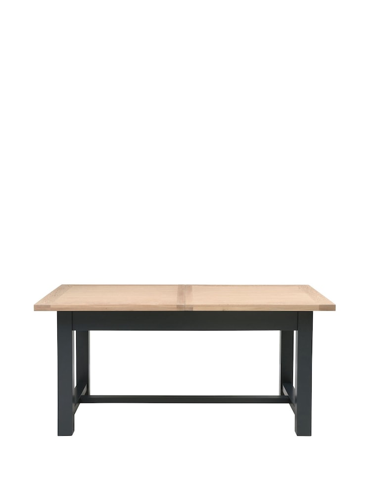 Cotswold Company Charcoal Chester 6 - 10 Seater Extending Dining Table - Image 2 of 6 Cotswold Company Charcoal Chester 6 - 10 Seater Extending Dining Table - Image 2 of 6