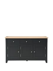 Cotswold Company Charcoal Chester Sideboard - Image 1 of 6