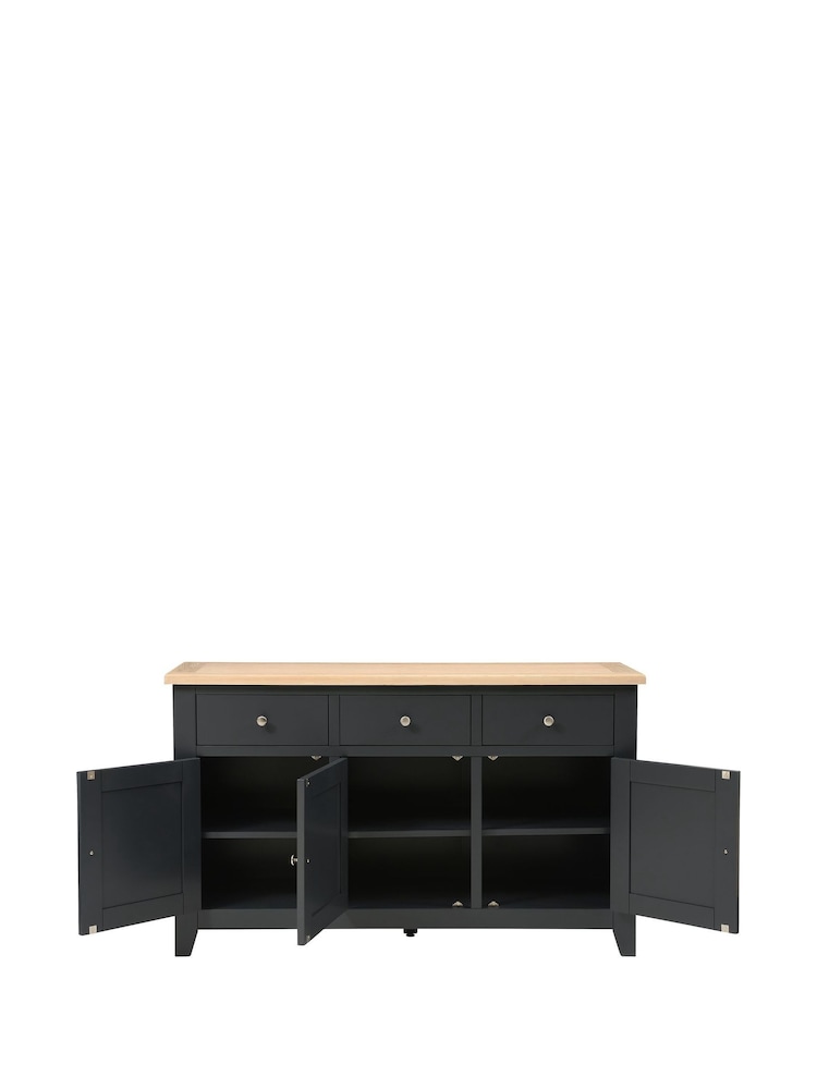 Cotswold Company Charcoal Chester Sideboard - Image 2 of 6