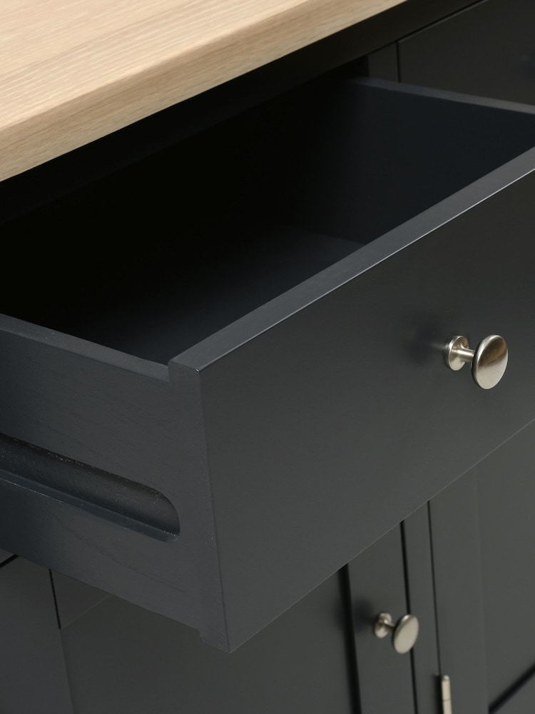 Cotswold Company Charcoal Chester Sideboard - Image 6 of 6