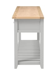 Cotswold Company Dove Grey Chester Console Table - Image 3 of 8