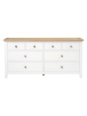 Cotswold Company Pure White Chester 8 Drawer Chest - Image 2 of 6
