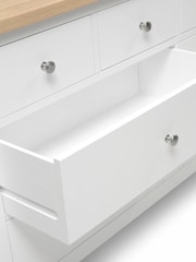 Cotswold Company Pure White Chester 8 Drawer Chest - Image 4 of 6