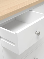 Cotswold Company Pure White Chester 8 Drawer Chest - Image 5 of 6