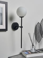 BHS Black USB-C Rechargeable Wall Light - Image 2 of 7