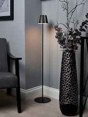 BHS Black Esther USB-C Rechargeable Floor Lamp - Image 2 of 6