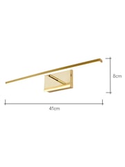 BHS Satin Brass USB-C Rechargeable Picture Light - Image 7 of 7