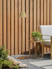 BHS Gold Esther USB-C Rechargeable Floor Lamp - Image 3 of 7