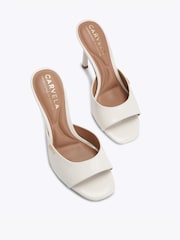 Carvela White Carvela Isabella Mule Sandals - Image 2 of 4
