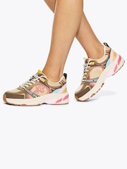 KG Kurt Geiger Green Lexier Trainers - Image 1 of 5