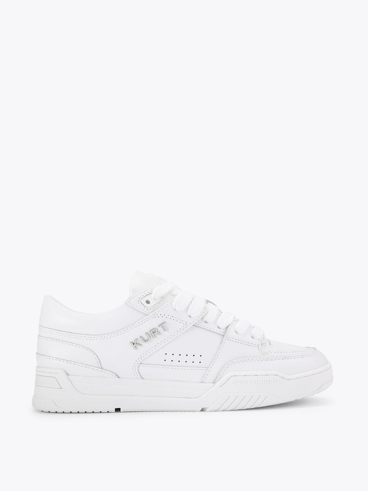 Kurt Geiger London White Kingsland Trainers - Image 1 of 4