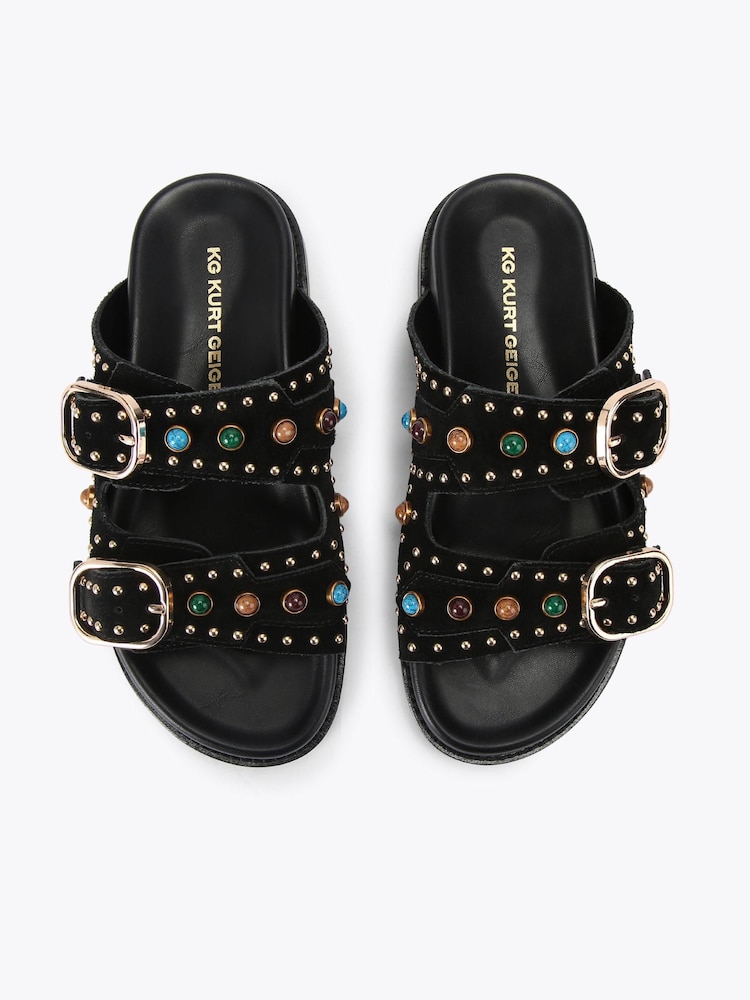 KG Kurt Geiger Black Rosabella Sandals - Image 4 of 4
