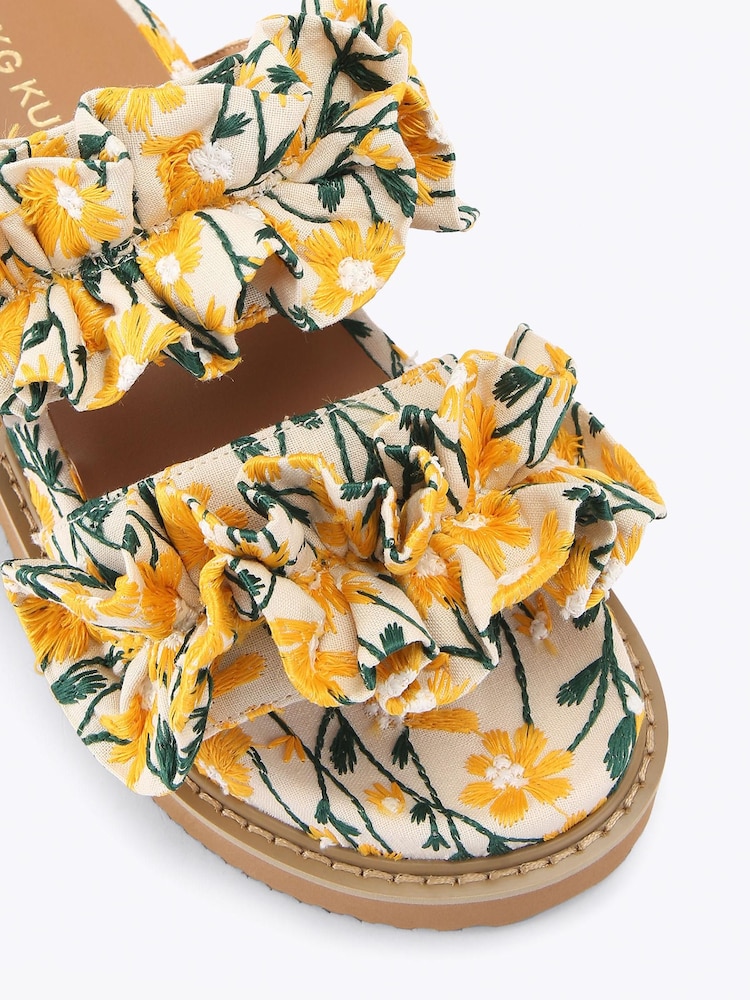 KG Kurt Geiger White Sunshine Sandals - Image 5 of 5