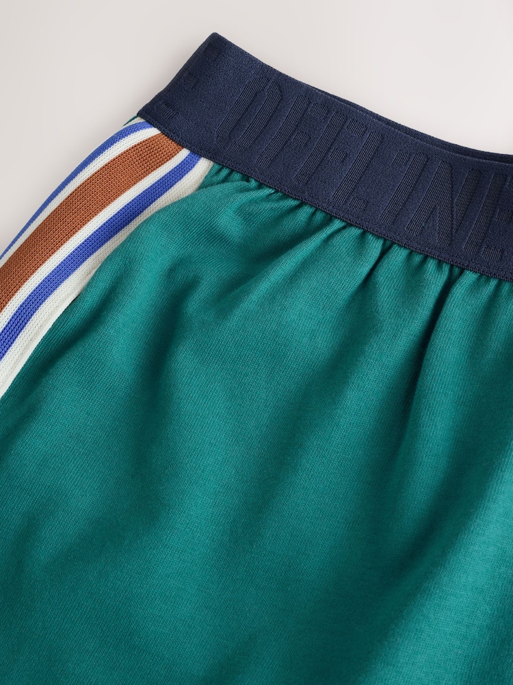 Blue/Black/Green Side Stripe Long Sleeve Jogger Pyjamas Set 3 Pack (3-16yrs) - Image 9 of 9 Blue/Black/Green Side Stripe Long Sleeve Jogger Pyjamas Set 3 Pack (3-16yrs) - Image 9 of 9