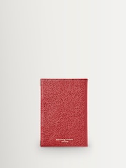 Aspinal of London Red Plain Passport Cover Wallet - Image 2 of 3