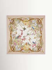 Aspinal of London Natural Edwardian Garden Scarf - Image 1 of 3