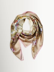 Aspinal of London Natural Edwardian Garden Scarf - Image 3 of 3