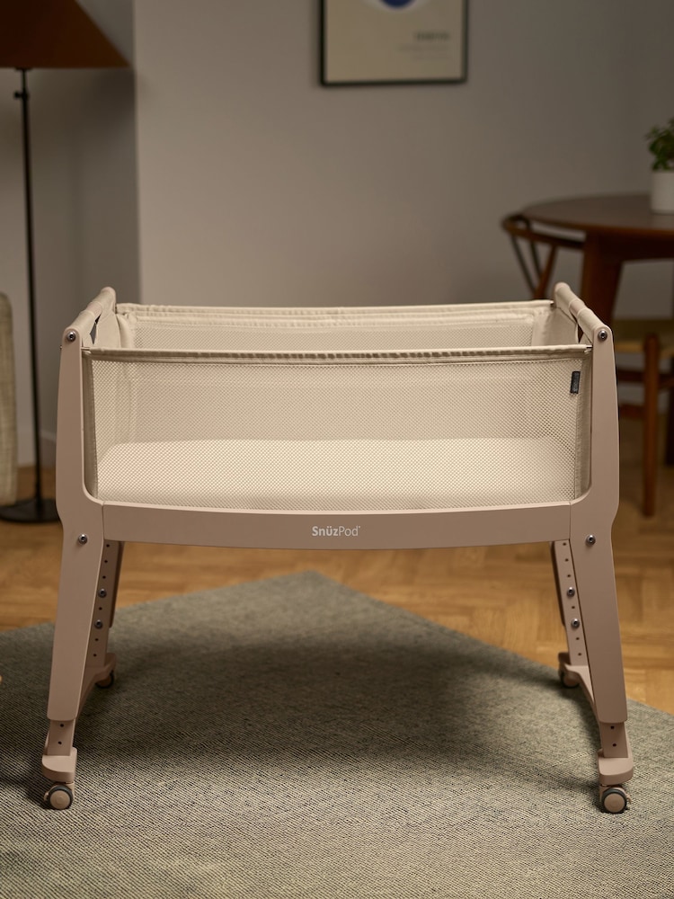 Snuz Mocha Pod Studio Bedside Crib - Image 2 of 5