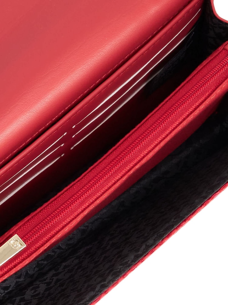 Dune London Bright Pink Skilled Top Handle Micro Bag - Image 5 of 5