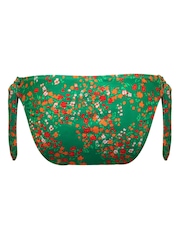 Pour Moi Green Ditsy Tie Side Rosa Cove Bikini Bottoms - Image 5 of 5