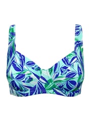 Pour Moi Aqua Palm Non Padded Underwired Santa Monica Bikini Top - Image 3 of 4