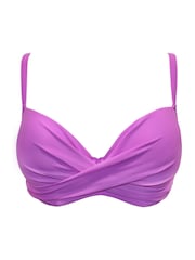 Pour Moi Ultraviolet Padded Free Spirit Bikini Top - Image 3 of 4