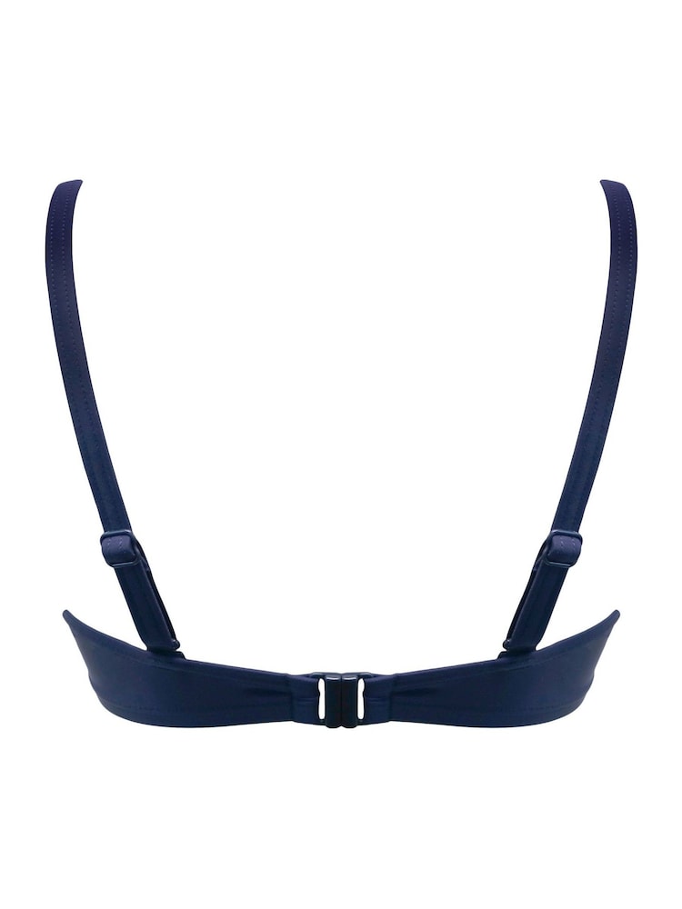 Темно-синий/Зеленый - Бикини-топ Pour Moi Palm Springs - Изображение 4 4