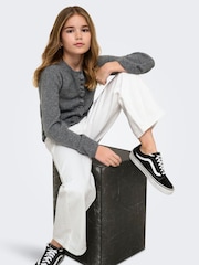 ONLY KIDS White Comet Wide Leg Jeans - Image 1 of 6